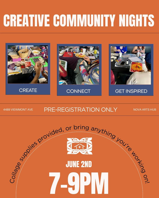 CREATIVE COMMUNITY NIGHTS (June 2nd)