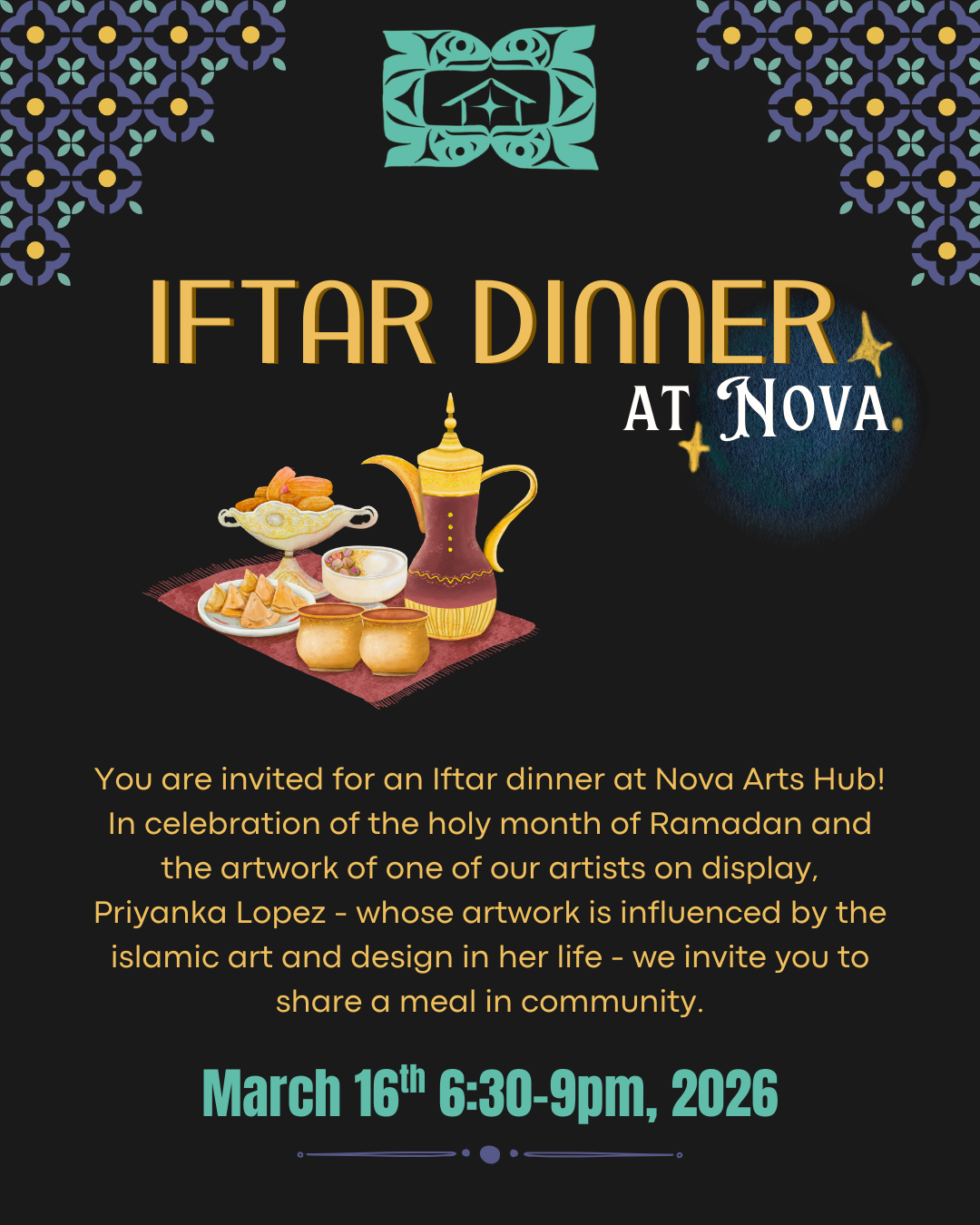 Iftar dinner at Nova!