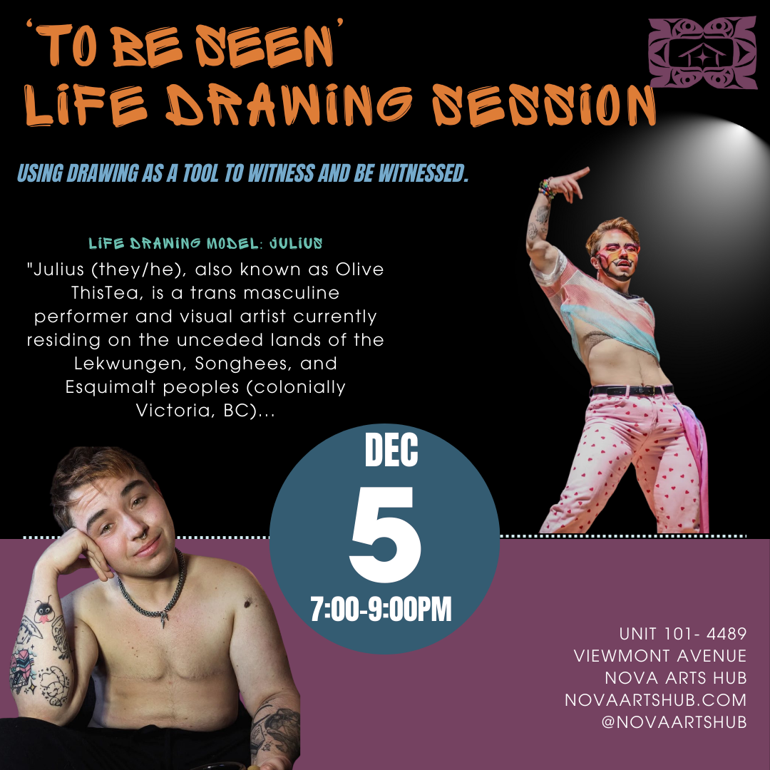 TICKET: LIFE DRAWING DEC 5 WITH JULIUS