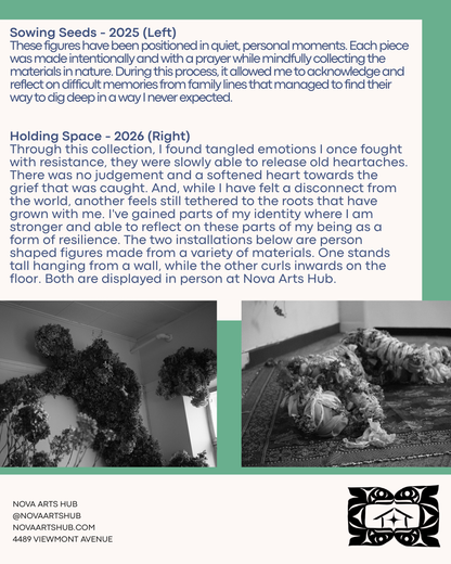 Sculpture Making with Bri: Looking Into our Lives Through External Materials