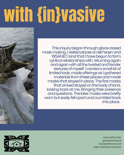 MASK MAKING WITH{IN}VASIVES: REFLECTIONS ON ANCESTRAL MIGRATION