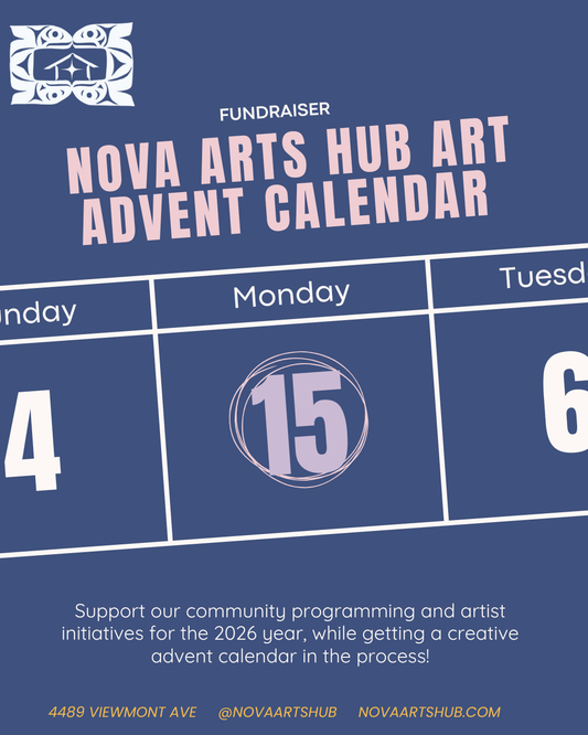 Nova Arts Hub Advent Calendar (Fundraiser)